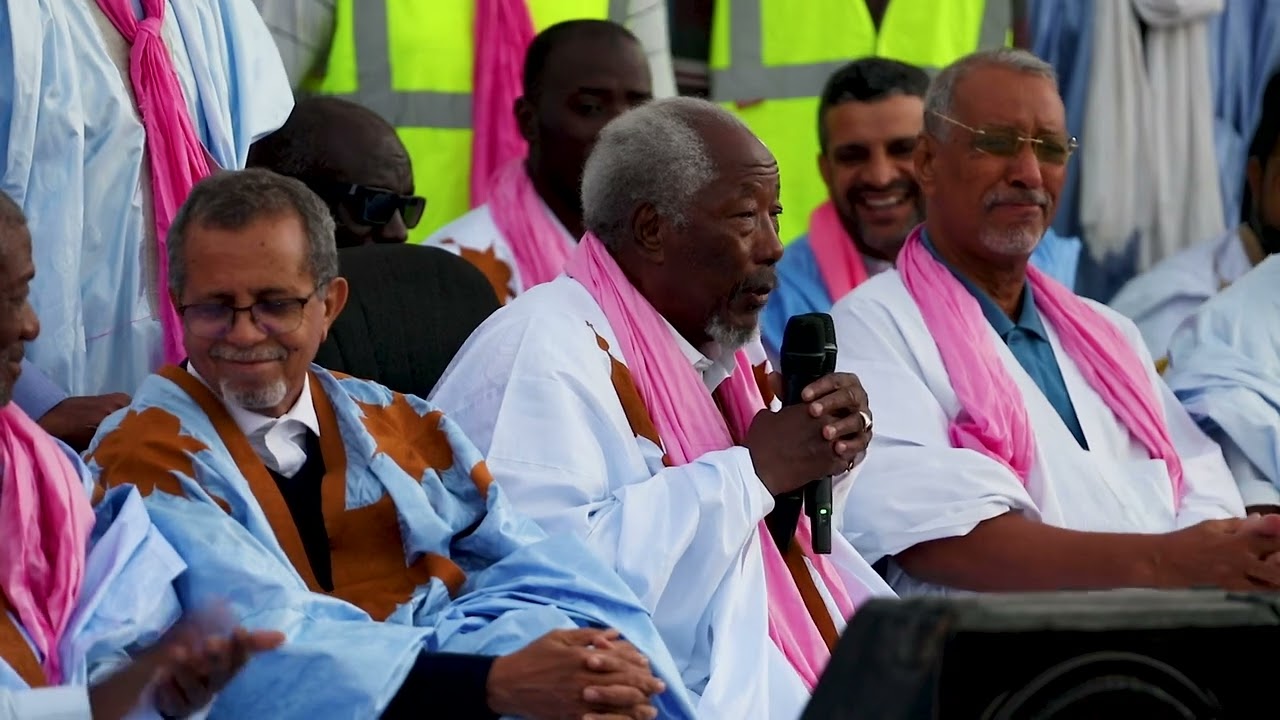 كلمة رئيس التحالف الشعبي التقدمي مسعود ولد بلخير أمام جماهير التحالف في نواذيبو