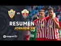 Resumen de UD Almería vs Elche CF (5-3)