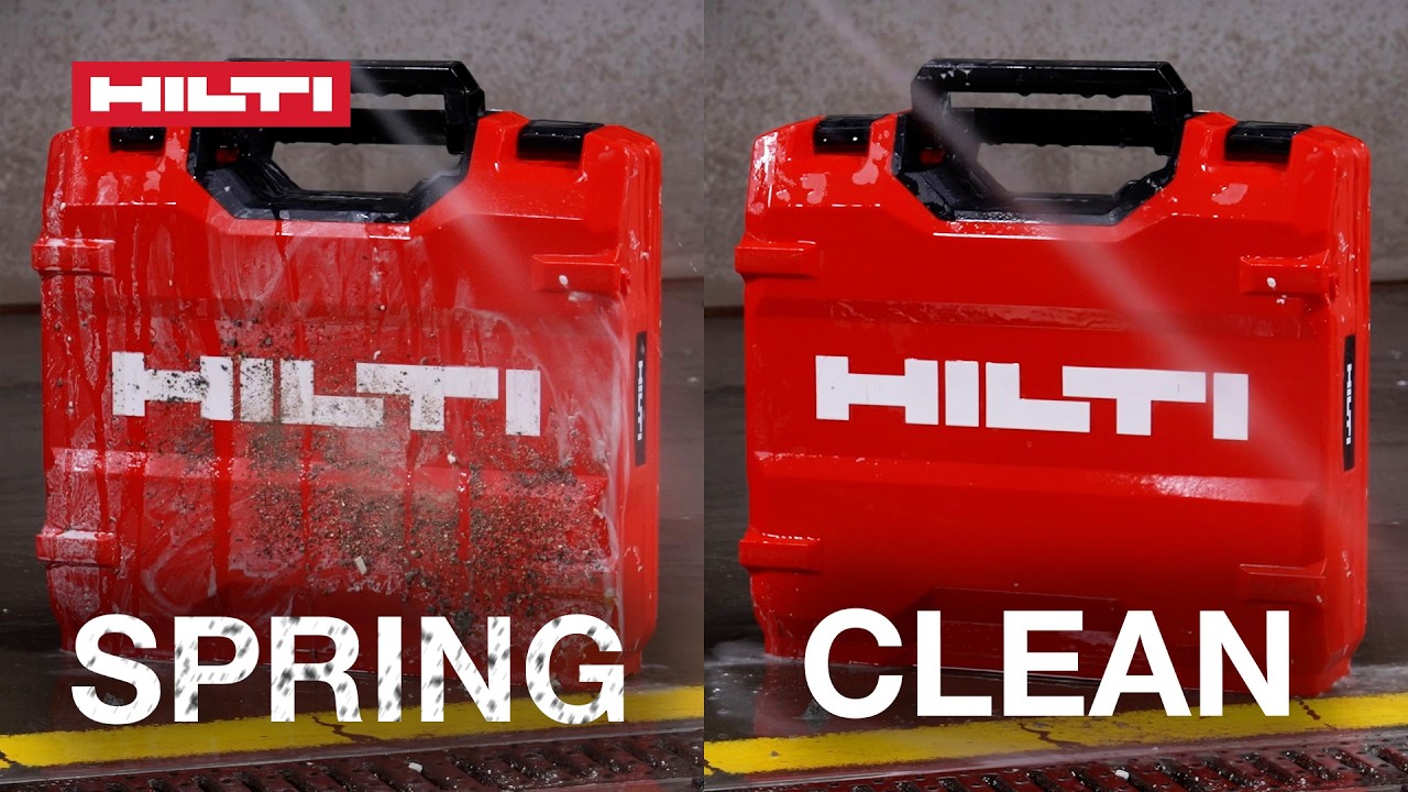 Spring Cleaning: How to get the most from your Hilti PC 2-22 Pressure Cleaner
