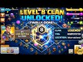 Finally Level 8 Clan Unlocked! 😱 (LEGENDS Clan Reveal) | Clash of Clans