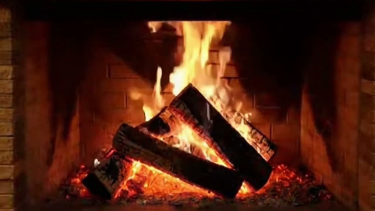Warm Fireplace Sounds for Study Focus