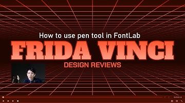 How to use pen tool in FontLab?