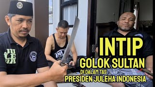 Ngintip Koleksi Golok Sembelih Sultan di Tas Presiden Juleha Indonesia