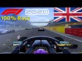 F1 2020 - Let's Make Hamilton 7x World Champion #12: 100% Race Silverstone