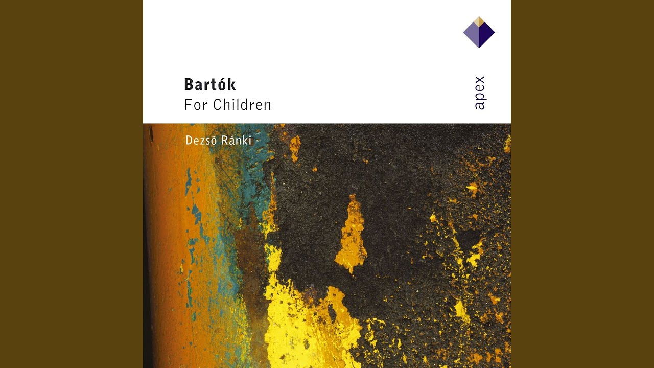 Watch For Children, Sz. 42, Book IV "Slovakian Folk Songs": No. 67, Bird in Space. Andante on YouTube