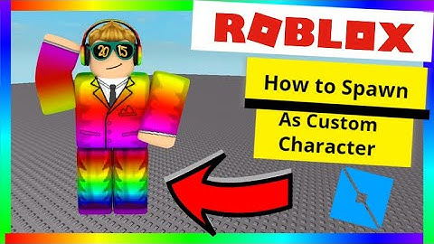Roblox Studio | How to Spawn As a CUSTOM CHARACTER !!!