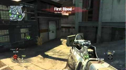 Call of Duty Black Ops Random / Spawn TomaHawk Bank Shot Launch