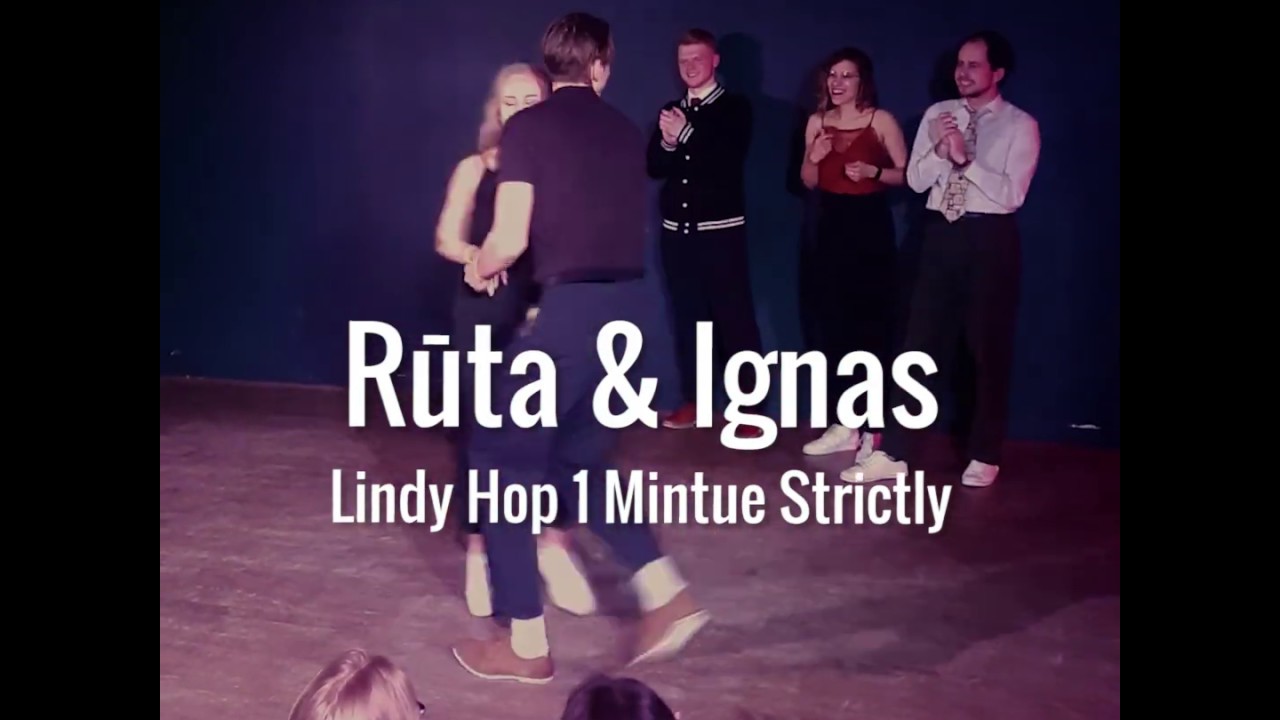 Rūta & Ignas - Lindy Hop 1 Minute Strictly | Friday Jamboree - Competition Nite