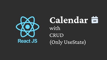 【ReactJS】Calendar with date-fns only useState