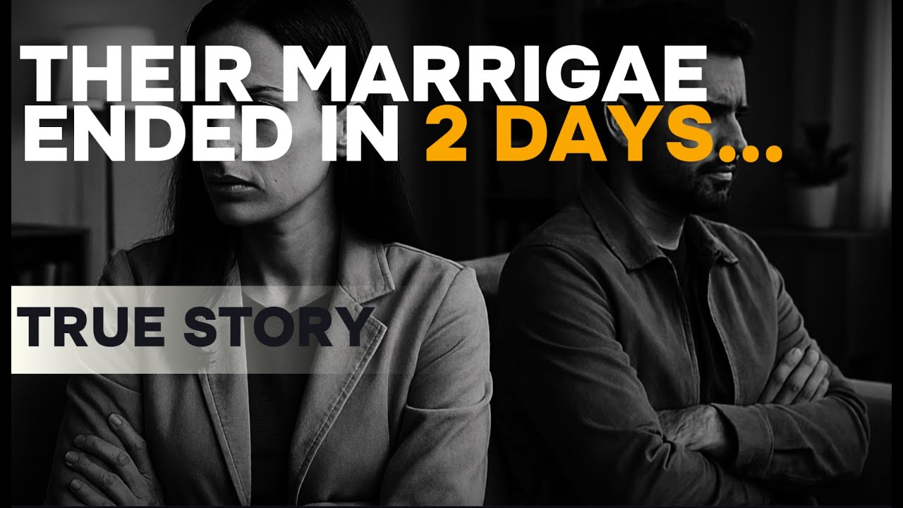 THE DRAMA OF A COUPLE WHOSE MARRIAGE LASTED 2 DAYS! TRUE STORY