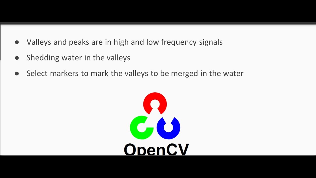 Morphological Watershed Segmentation using OpenCV - YouTube