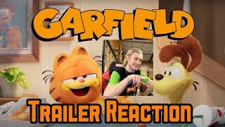The Garfield Movie (2024) trailer REACTION // Chris Pratt’s Garfield Voice is??