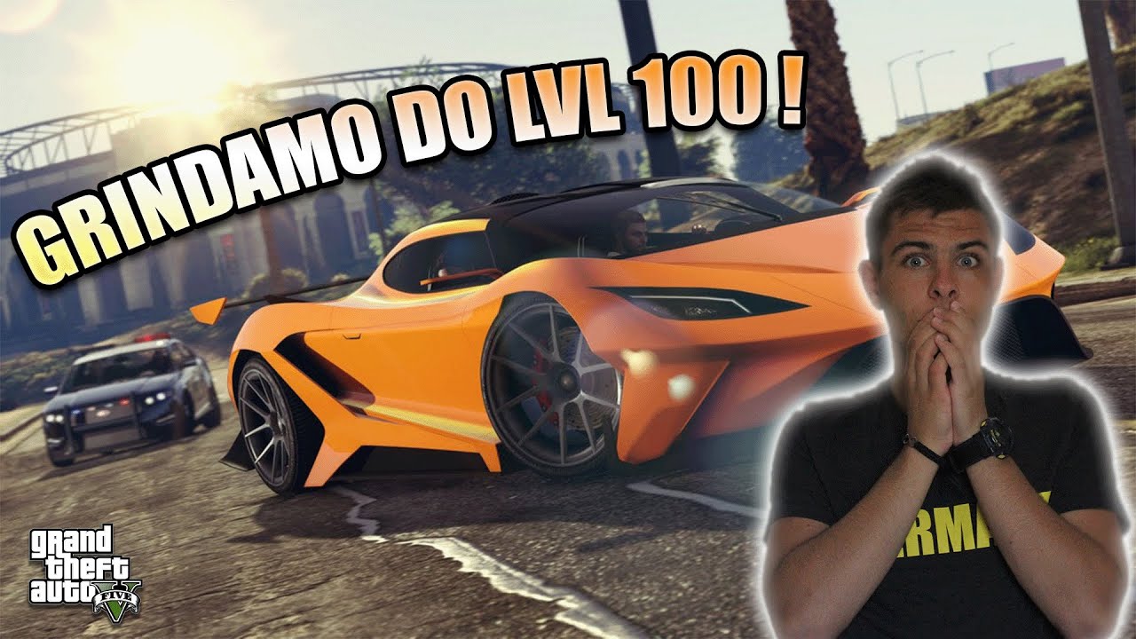 GRINDAMO DO LEVELA 100 V GTA 5 ONLINE [SLO]