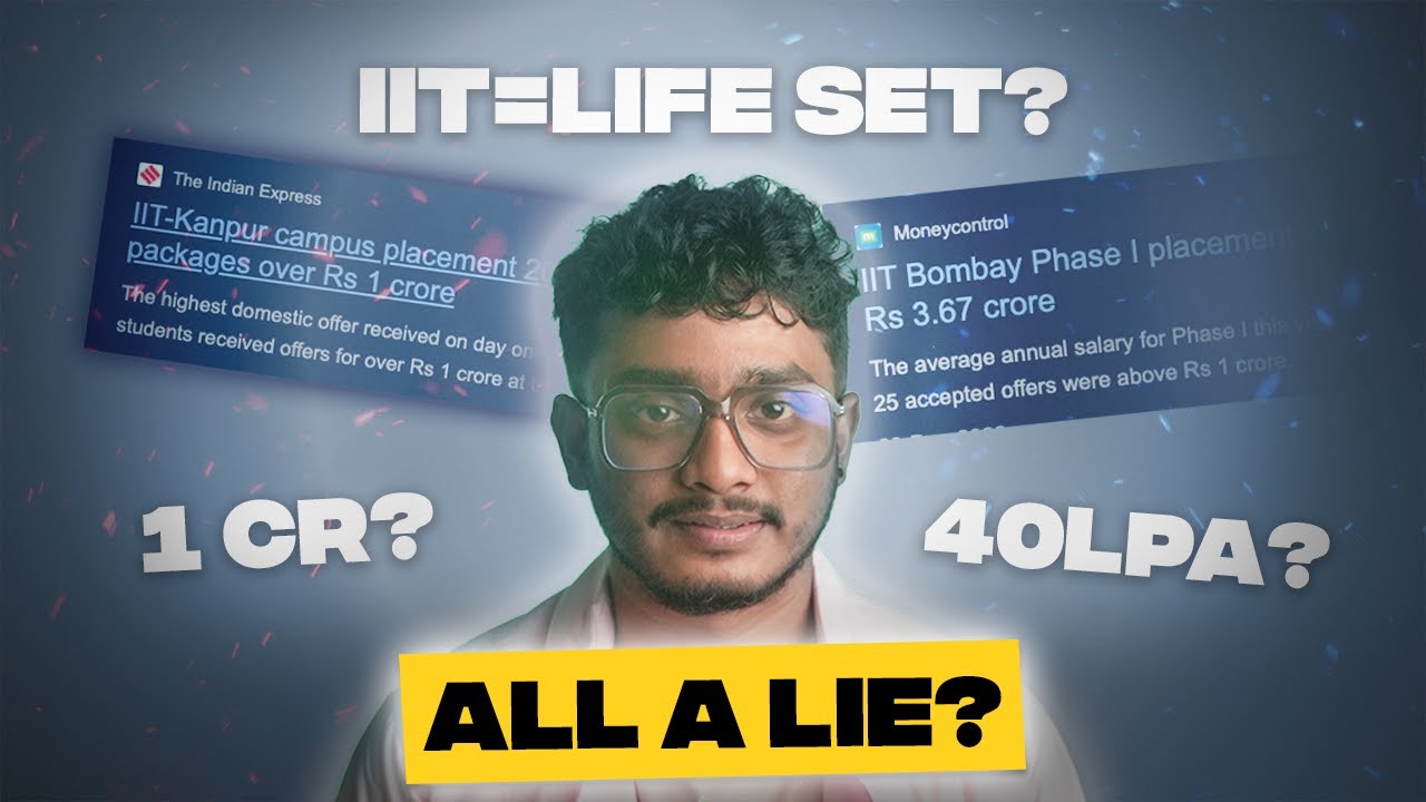 Is IIT = Badhiya Job Pakki? Decoding the Reality of IIT Placements!