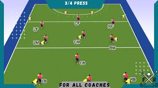 FIELD HOCKEY 3/4 PRESS for all COACHES