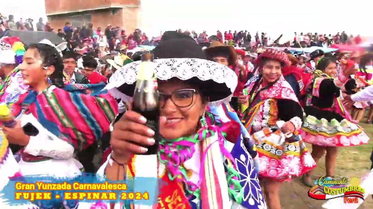 Gran Yunzada Carnavalesca Sach'a Kumpay FUJEK Espinar Cusco 2024