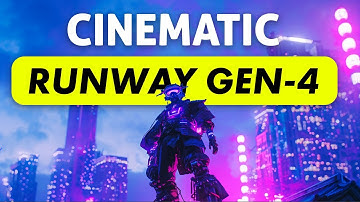 Create Cinematic Ai Videos with Runway Gen-4 (FULL COURSE)