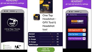 One Tap Headshot - GFX Tool & Headshot tool app | one tap headshot trick for free fire | screenshot 3