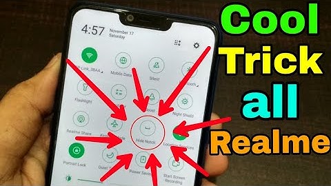 How to Hide Notch On Realme 2 & all Realme Phones {Hind}