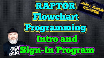 Intro and SignIn = Raptor Flowchart-based Programming Videos Series