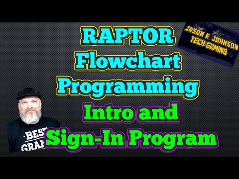 Intro and SignIn = Raptor Flowchart-based Programming Videos Series