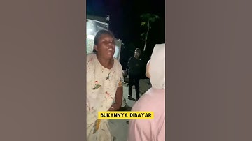 momen lucu ketika emak-emak ditagih hutang malah marah ‼️‼️ #ngakak #lucu #emakemak #kocak