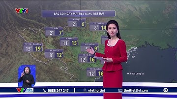 Dự báo thời tiết 18h - 17/1/2023 | Bắc Bộ ngày mai rét đậm, rét hại | VTVWDB