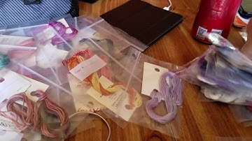 Flosstube 22  -how I store my Fancy Floss (Classic Color works)