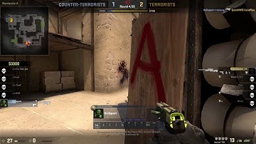 CSGO: 1v5 Epic ACE Clutch