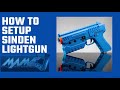 How to setup sinden light gun in mame