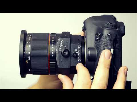 Объектив Samyang T-S 24/3.5. Видео тест