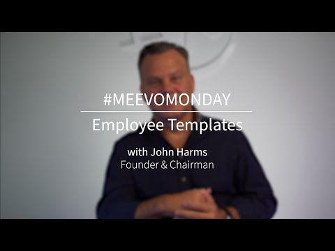 Meevo Monday- Employee Templates