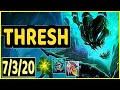 THRESH VS SWAIN - 7/3/20 KDA SUPPORT GAMEPLAY