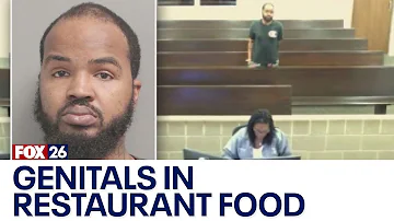 Houston man charged with putting genitals in food, possessing child porn