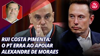 Rui Costa Pimenta: o PT erra ao apoiar Alexandre de Moraes (12.04.24)