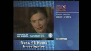 CBS split-screen credits | March 5, 2003