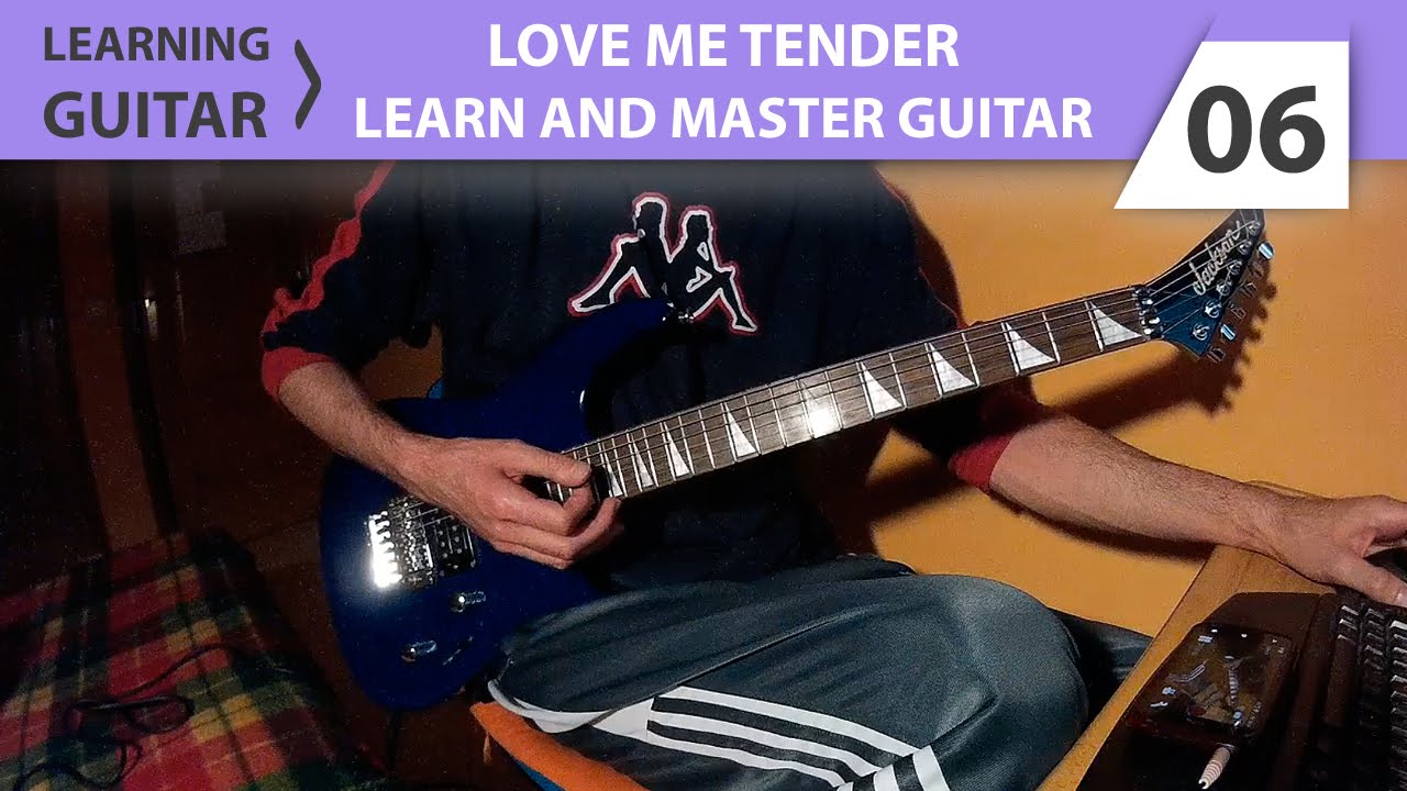 Learning Guitar | Love me tender - Steve Krenz Gibson's Learn and ...