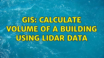 GIS: Calculate volume of a building using LiDAR data