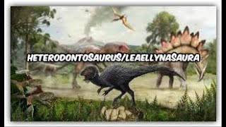 Heterodontosaurus y Leaellynasaura