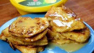 #IvorianFood | Pain Perdu et coulis de caramel (ou de lait concentré sucré)