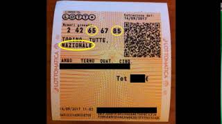 estrazione lotto del 14 settembre 2017