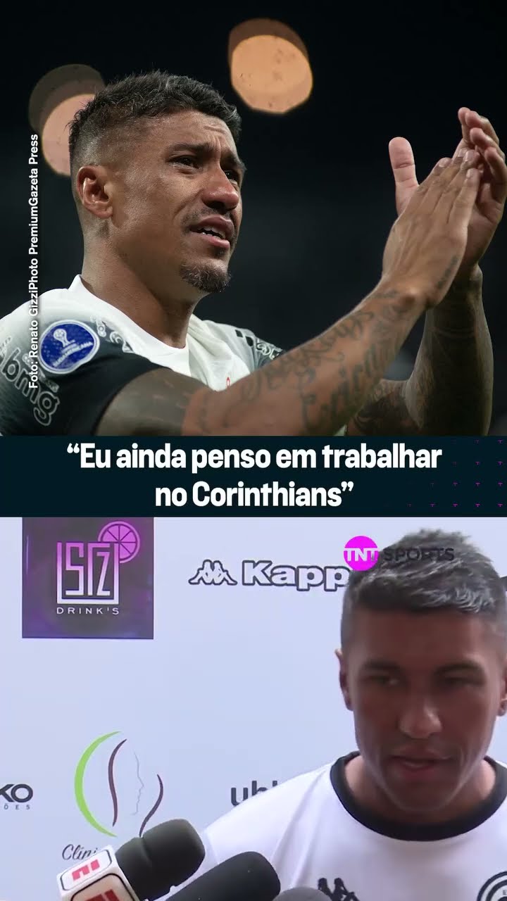 PAULINHO É MUITO TIMÃO! ELE ADMITIU QUE AINDA QUER TRABALHAR NO CORINTHIANS #shorts