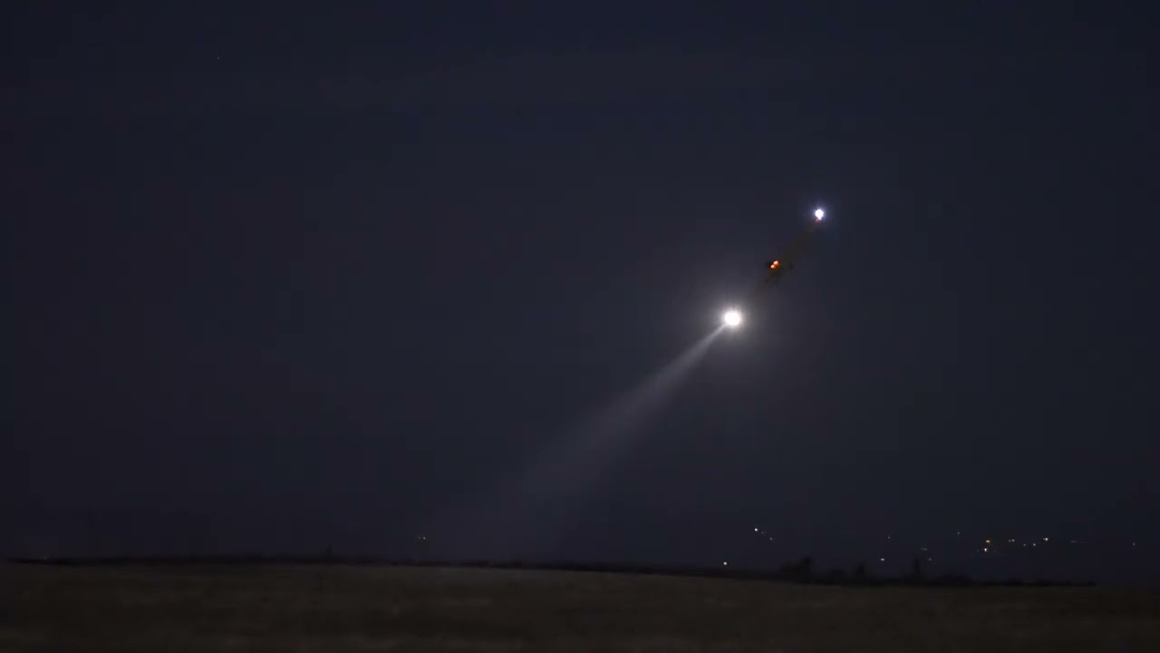 Crop Duster working the night shift - 9/6/2025