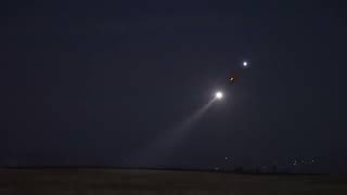 Crop Duster Working The Night Shift - 962025