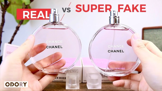 Fake vs Original - The original bottle of Chanel Chance perfume