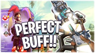The NEW Peacekeeper!! PERFECT BUFF + New Skin! (Apex Legends PS4)