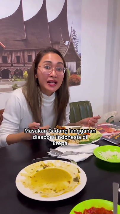 Makan Padang yuk di Belanda🇳🇱 #shorts