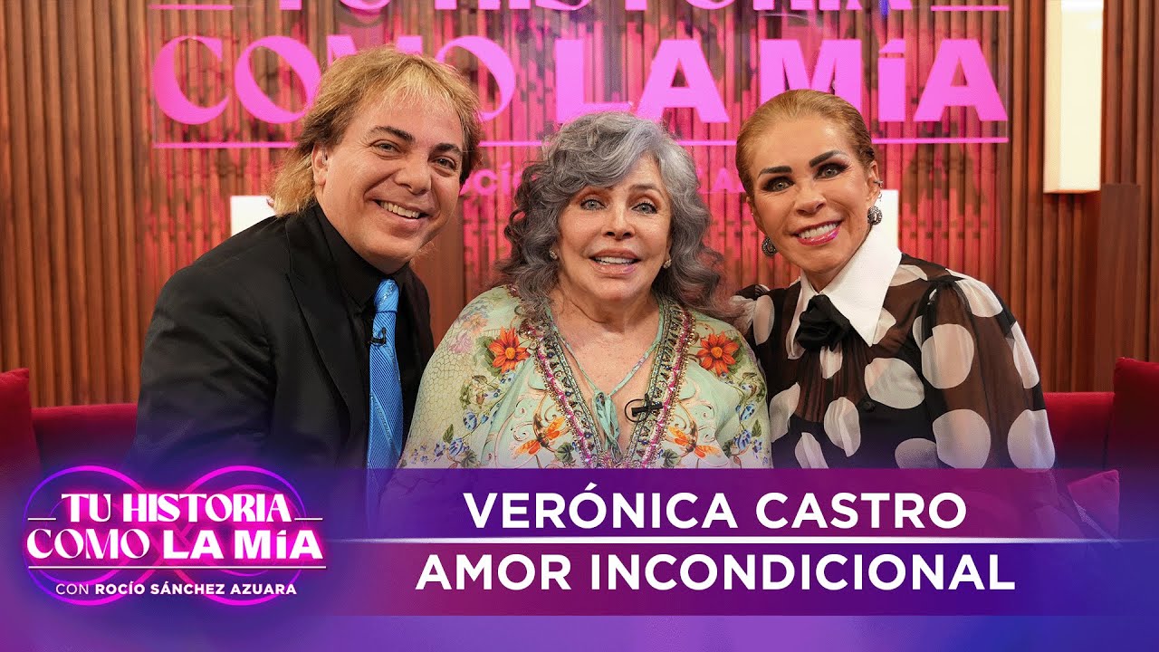Verónica Castro confiesa su orgullo de madre | Tu Historia Como La Mía
