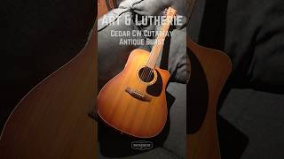 🍁 Art & Lutherie Cedar CW Cutaway Antique Burst #godinguitars