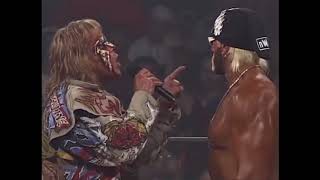 The Warrior Confronts Hollywood Hulk Hogan In His Wcw Debut Appearance Wcw Monday Nitro 81798